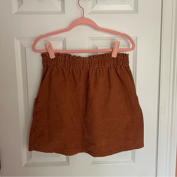 Rust Mini Skirt - Picture 5 of 5